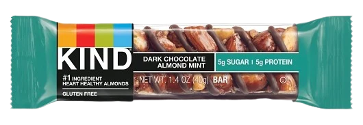 Dark Chocolate Almond Mint Bar (12 CT) - Image 3