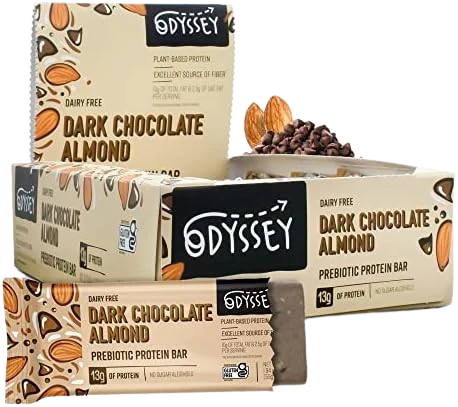 Dark Chocolate Almond Prebiotic Protein Bar (12 CT)