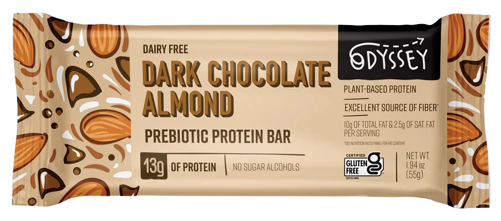 Dark Chocolate Almond Prebiotic Protein Bar (12 CT) - Image 2