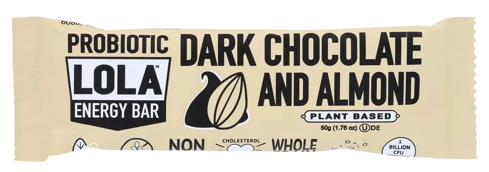 Dark Chocolate & Almond Probiotic Bar (12 CT) - Image 2