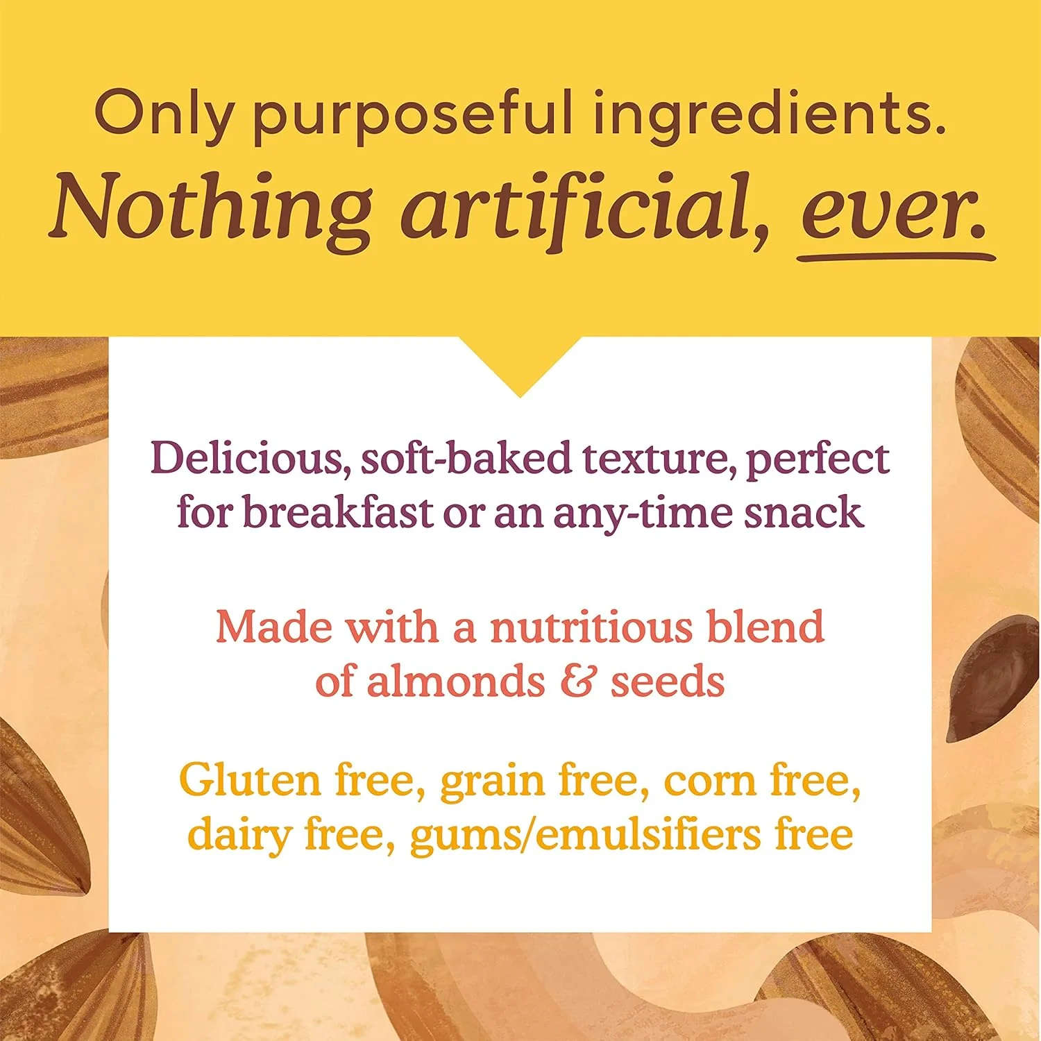 Dark Chocolate Almond Soft Baked Bars (3 Pack) - Image 3