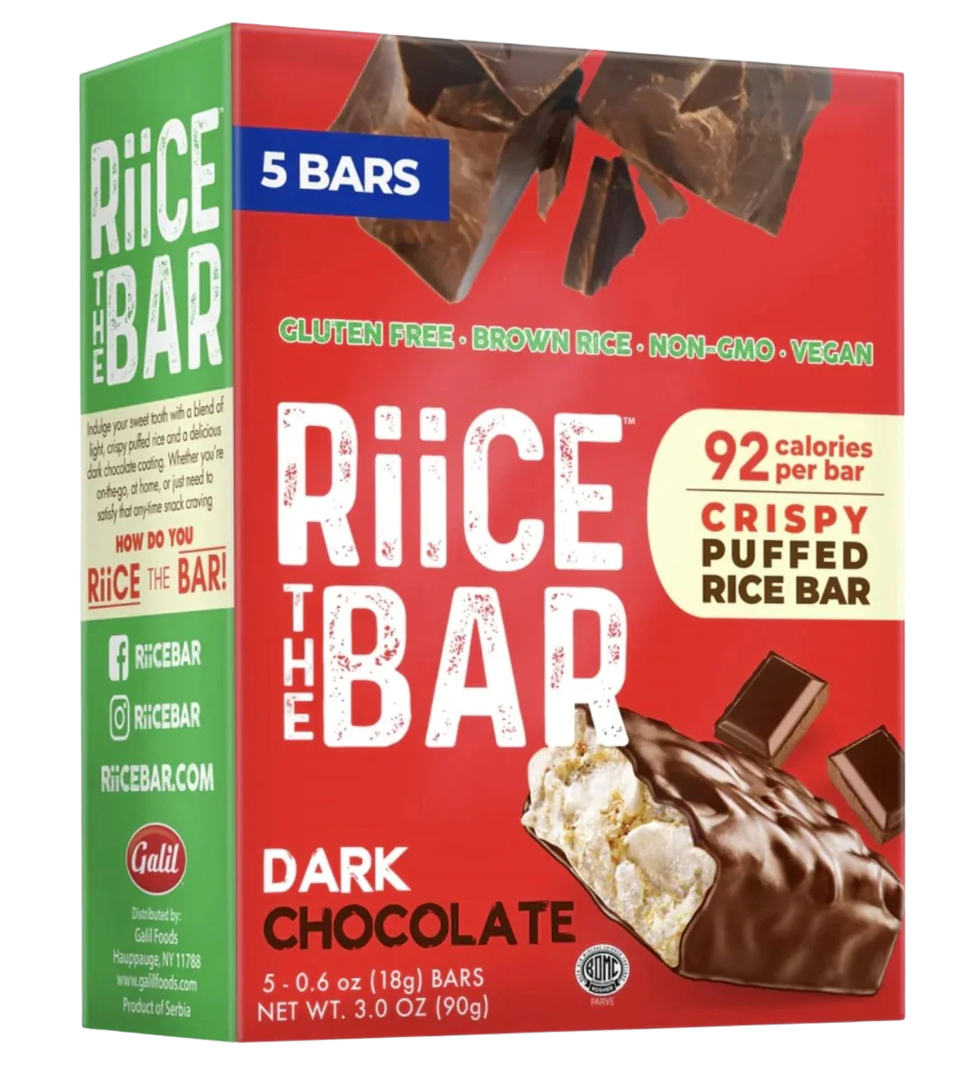 Dark Chocolate Rice Bar