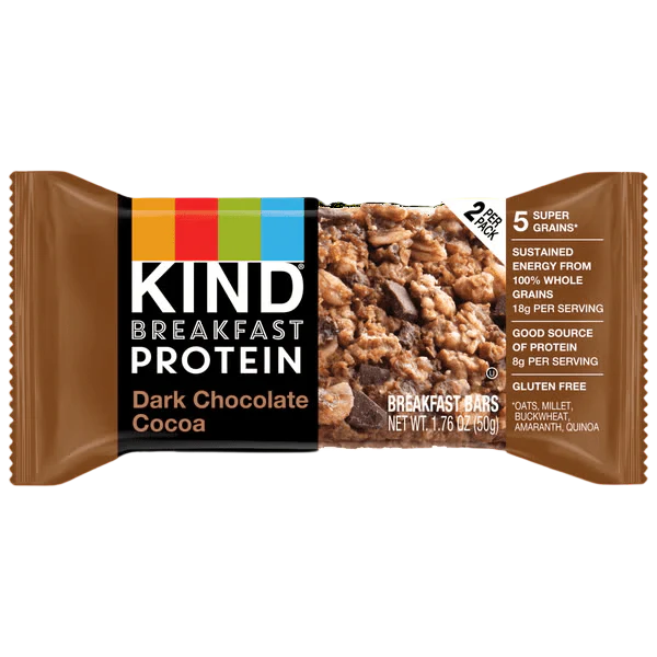 Dark Chocolate Breakfast Protein Bars (12 CT) - Image 2