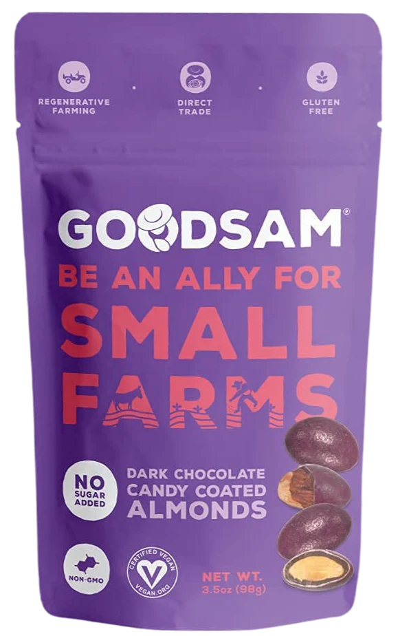 Dark Chocolate Candy Coated Almond