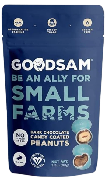 Dark Chocolate Candy Coated Peanuts
