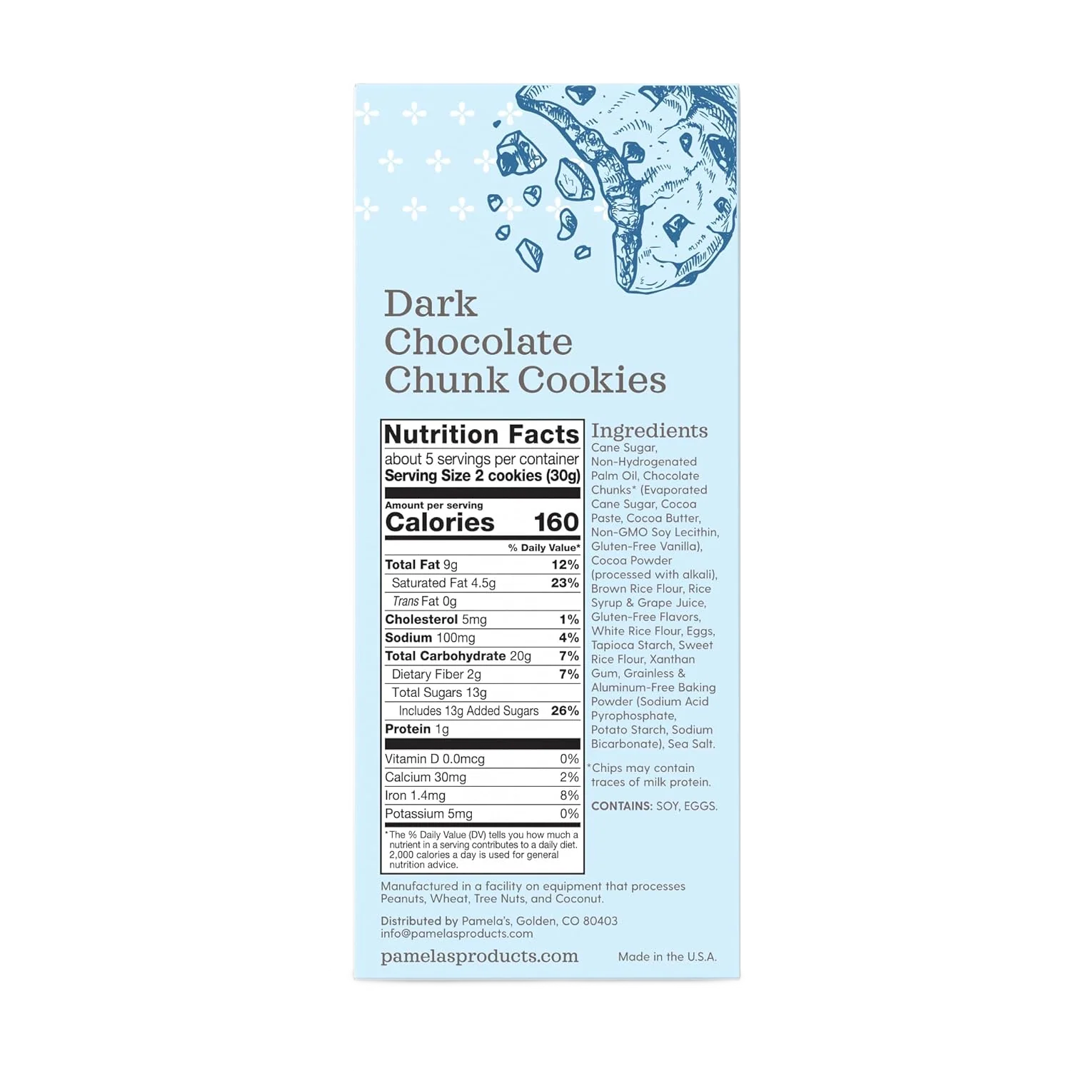 Dark Chocolate Chunk Cookies - Image 3