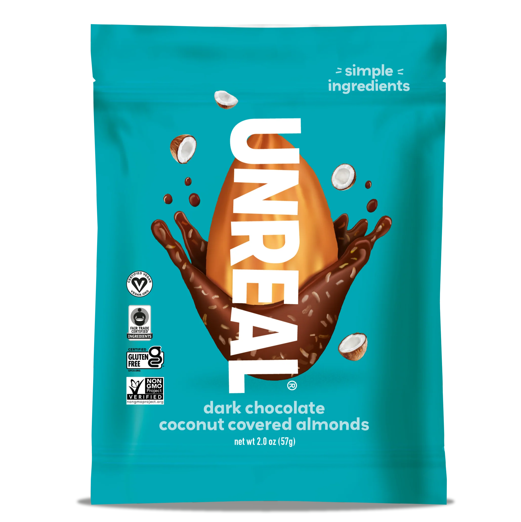 Dark Chocolate Coconut Almonds (9 Pack) - Image 3