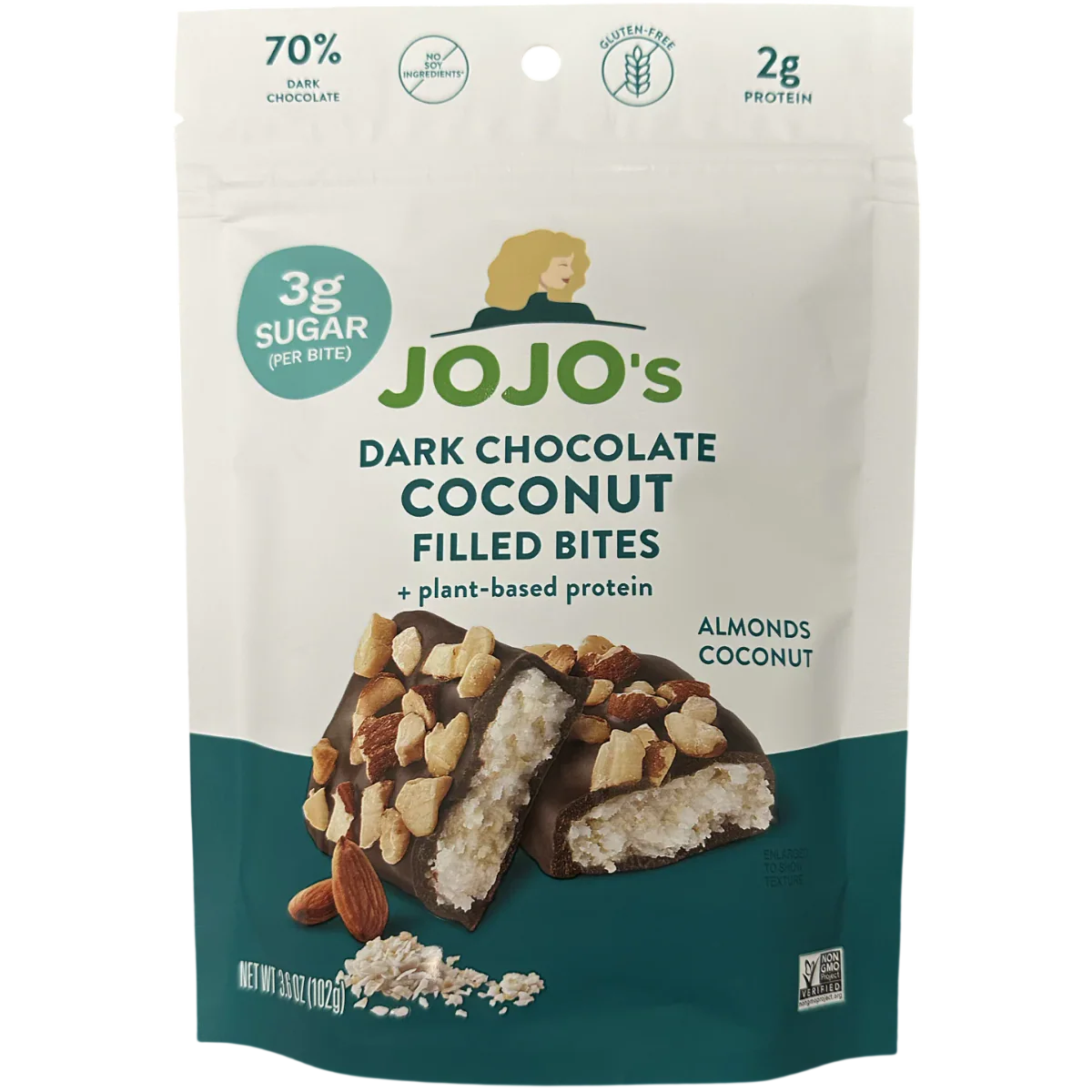 Dark Chocolate Coconut Bites