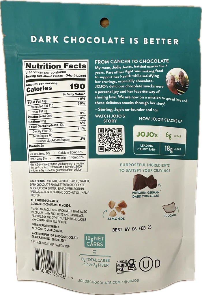 Dark Chocolate Coconut Bites - Image 2