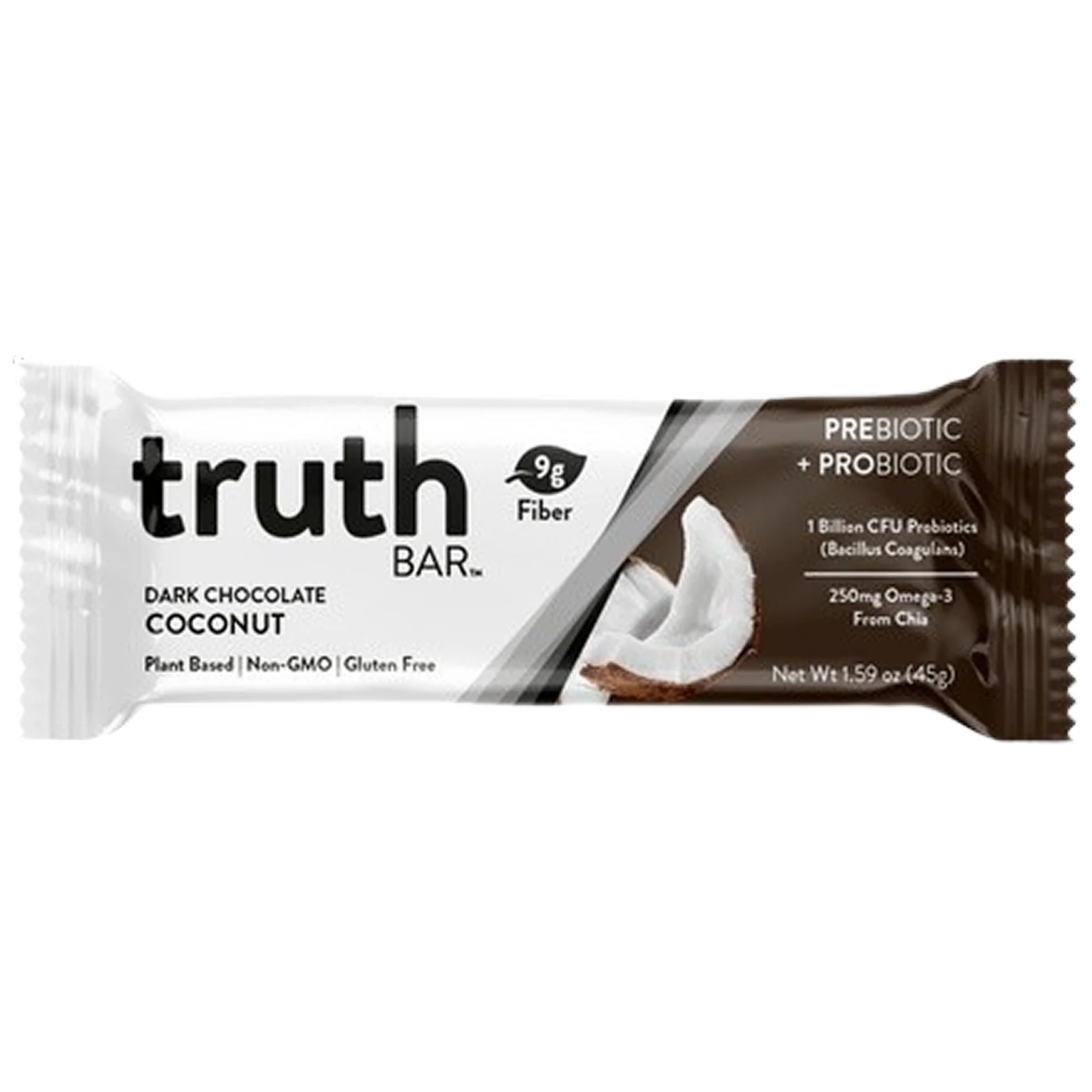 Dark Chocolate Coconut Prebiotic Keto Bar (12 CT) - Image 2