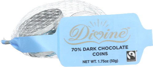 Dark Chocolate Coins