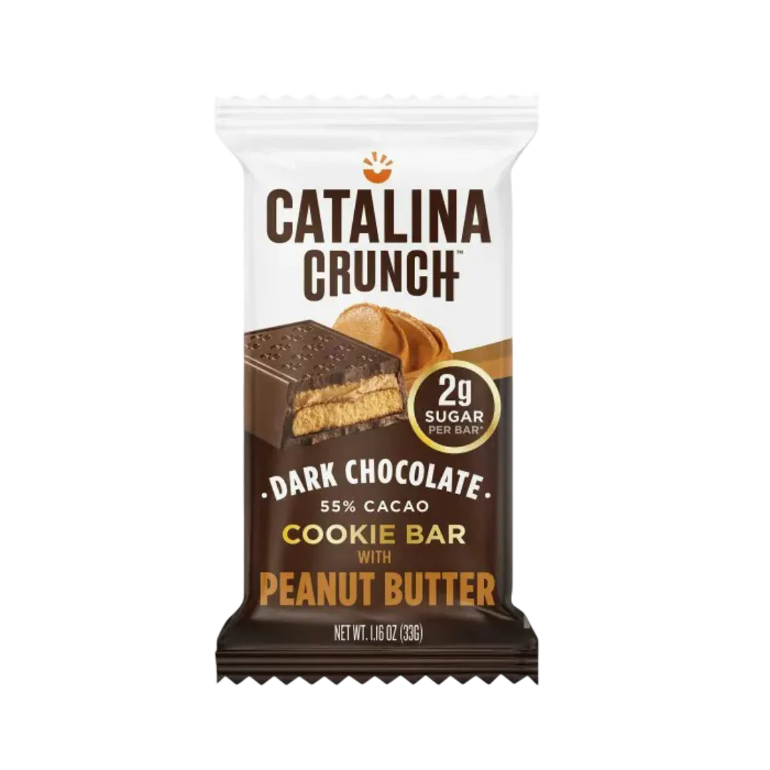 Dark Chocolate Cookie Bar with Peanut Butter Flavor (12 CT) - Image 2