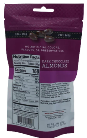 Dark Chocolate Covered Almond - Image 2