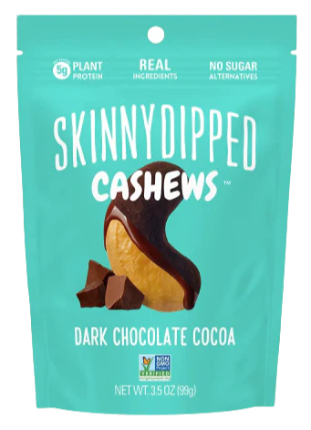 Dark Chocolate Cocoa Dipped Cashews