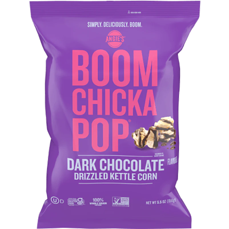 Dark Chocolate Drizzled Sea Salt Kettle Corn
