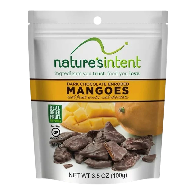 Dark Chocolate Enrobed Mangoes