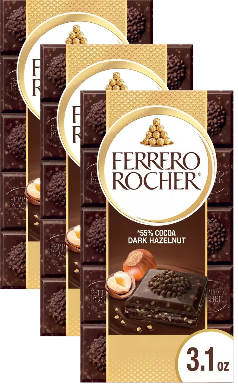 Dark Chocolate Hazelnut Bar (3 Pack)