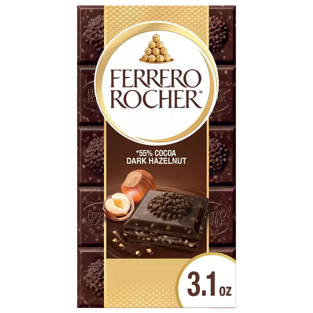 Dark Chocolate Hazelnut Bar (3 Pack) - Image 2
