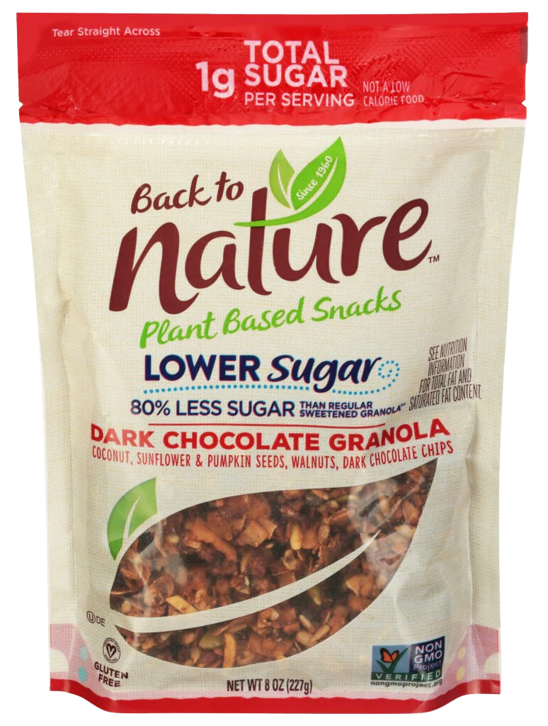 Dark Chocolate Lower Sugar Granola