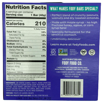 Dark Chocolate Nuts & Sea Salt Bars - Image 2