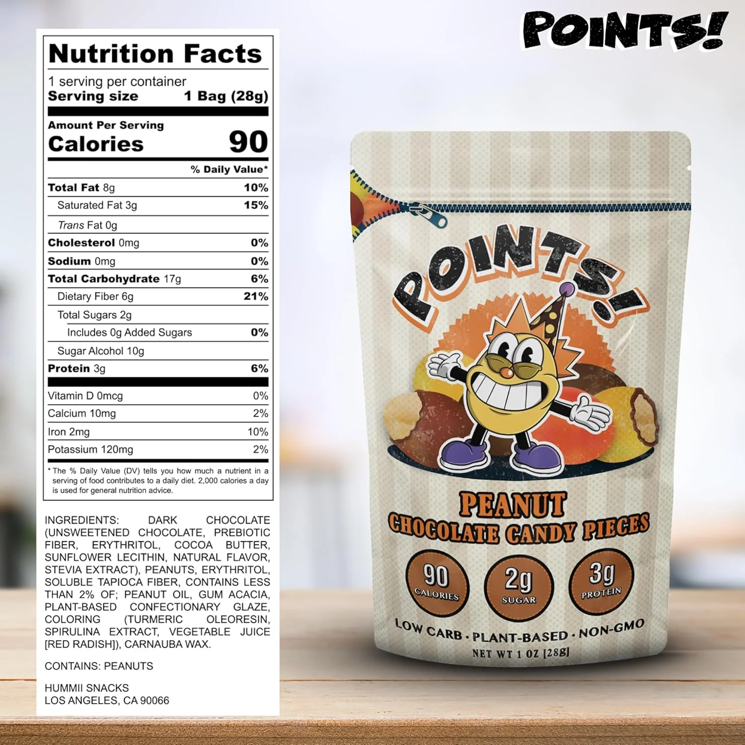 Dark Chocolate Peanut Candy - Image 4