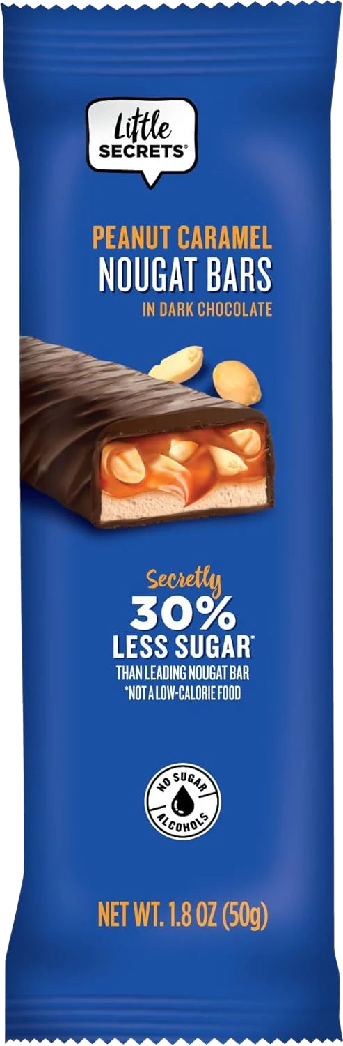 Dark Chocolate Peanut Caramel Nougat Bar (12 Pack) - Image 2