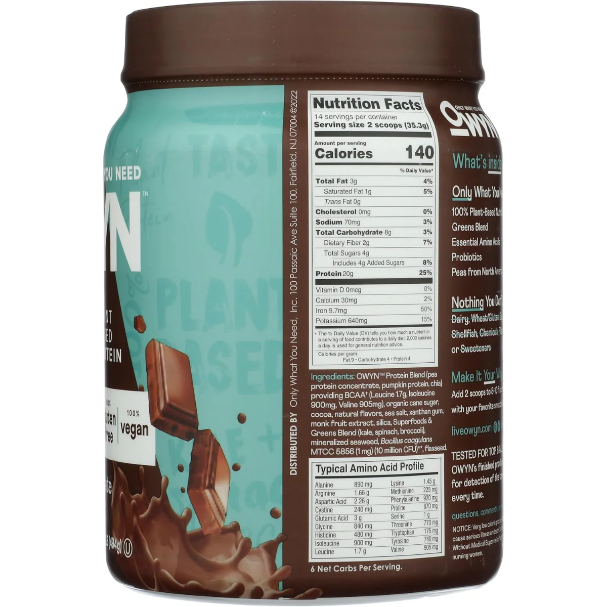 Dark Chocolate Protein Powder - Image 4