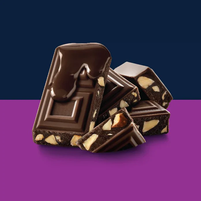 Dark Chocolate Salted Almond Bar (8CT) - Image 2