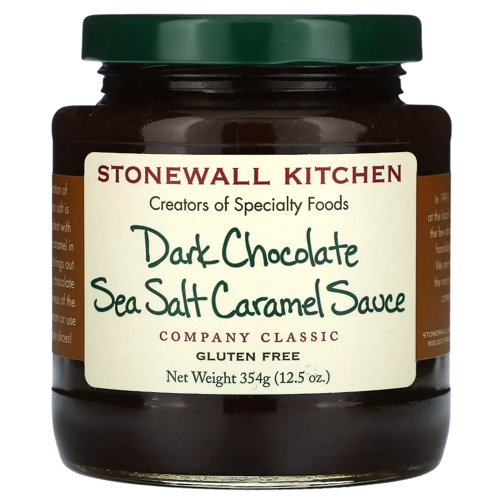 Dark Chocolate Sea Salt Caramel Sauce
