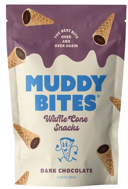 Dark Chocolate Waffle Cone Snacks (12 Pack) - Image 2
