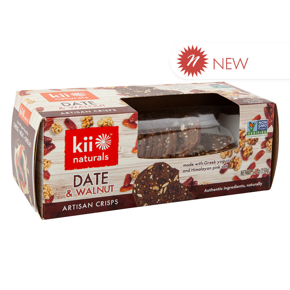 Date & Walnut Artisan Crisps - Image 2