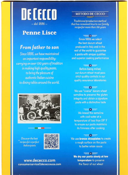 Penne Lisce Pasta - Image 2