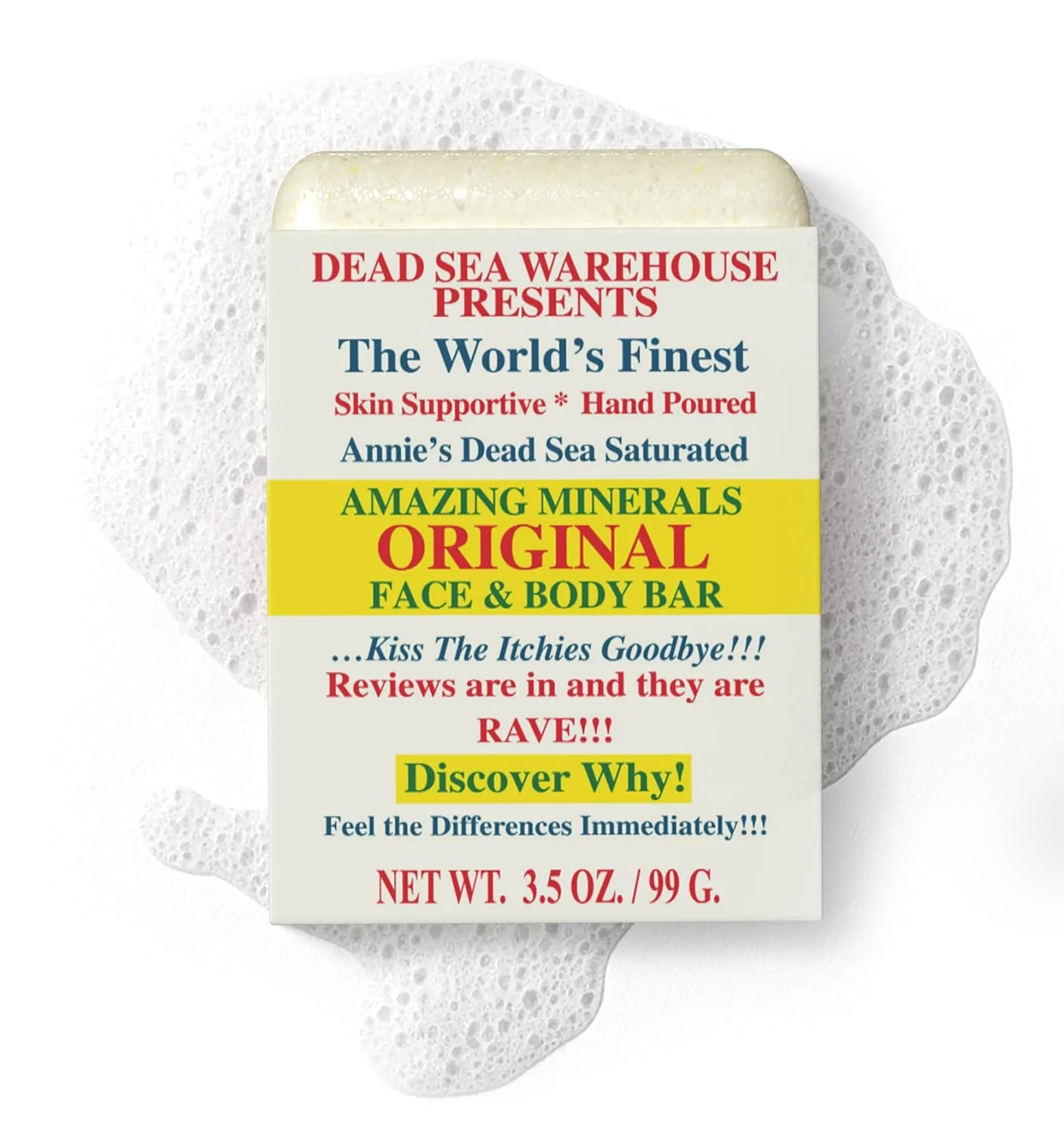 Original Mineral Face & Body Care Soap Bar - Image 2