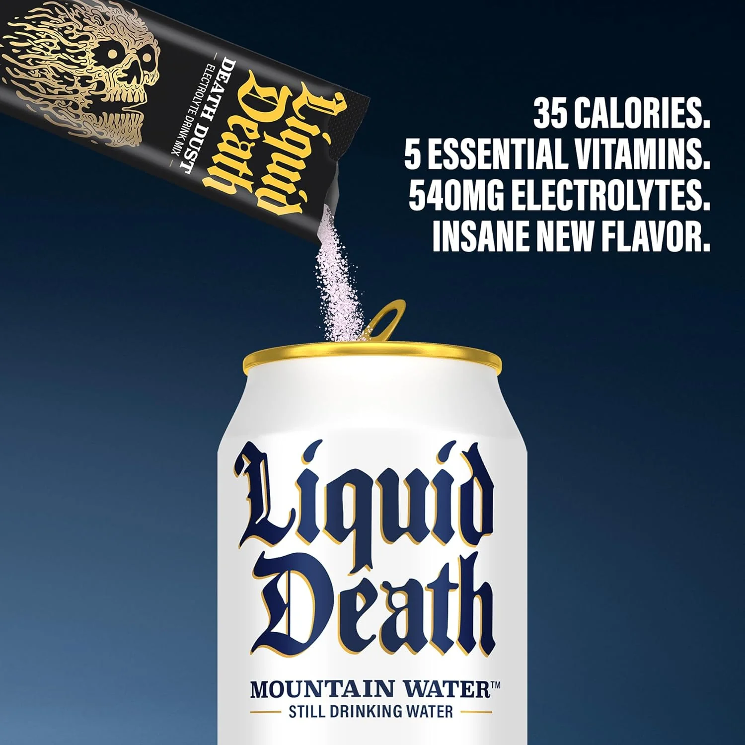 Death Dust Mango Chainsaw Electrolyte Drink Mix (6 Packets) - Image 2