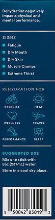 Dehydration Relief Fast Electrolyte Drink Mix - Strawberry Lemonade - Image 2