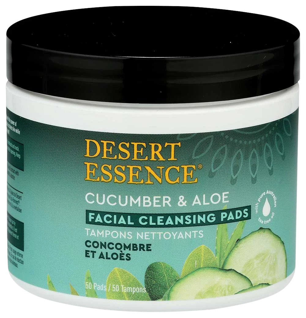 Cucumber & Aloe Facial Cleansing Pads