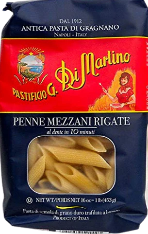 Penne Mezzani Rigate Pasta