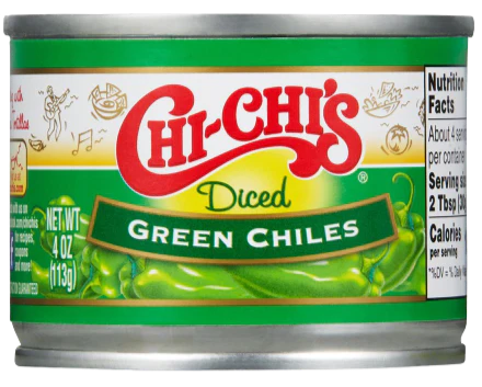 Diced Green Chilies
