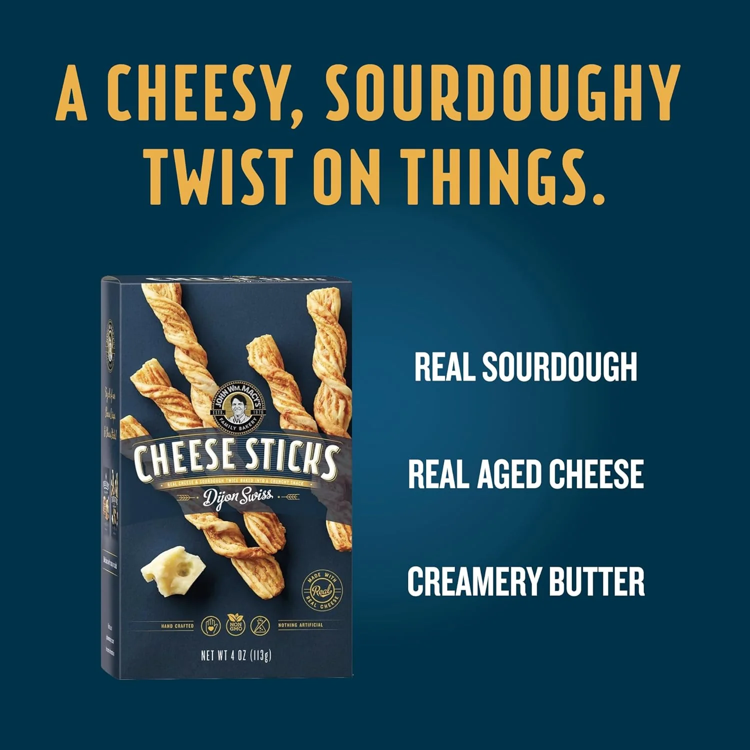 Dijon Swiss Cheese Sticks - Image 2