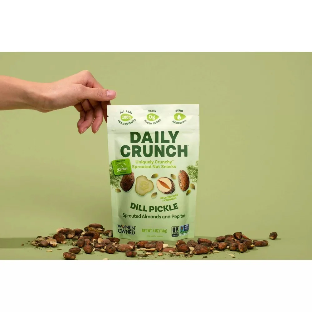 Dill Pickle Sprouted Almonds - Image 2