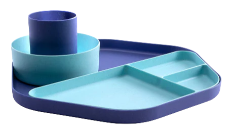 Dinner Set Made From Plants - Bluegrass
