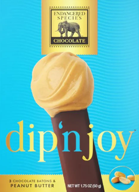 Dip And Joy Dark Chocolate Peanut Butter Stick (6 Pack) - Image 2
