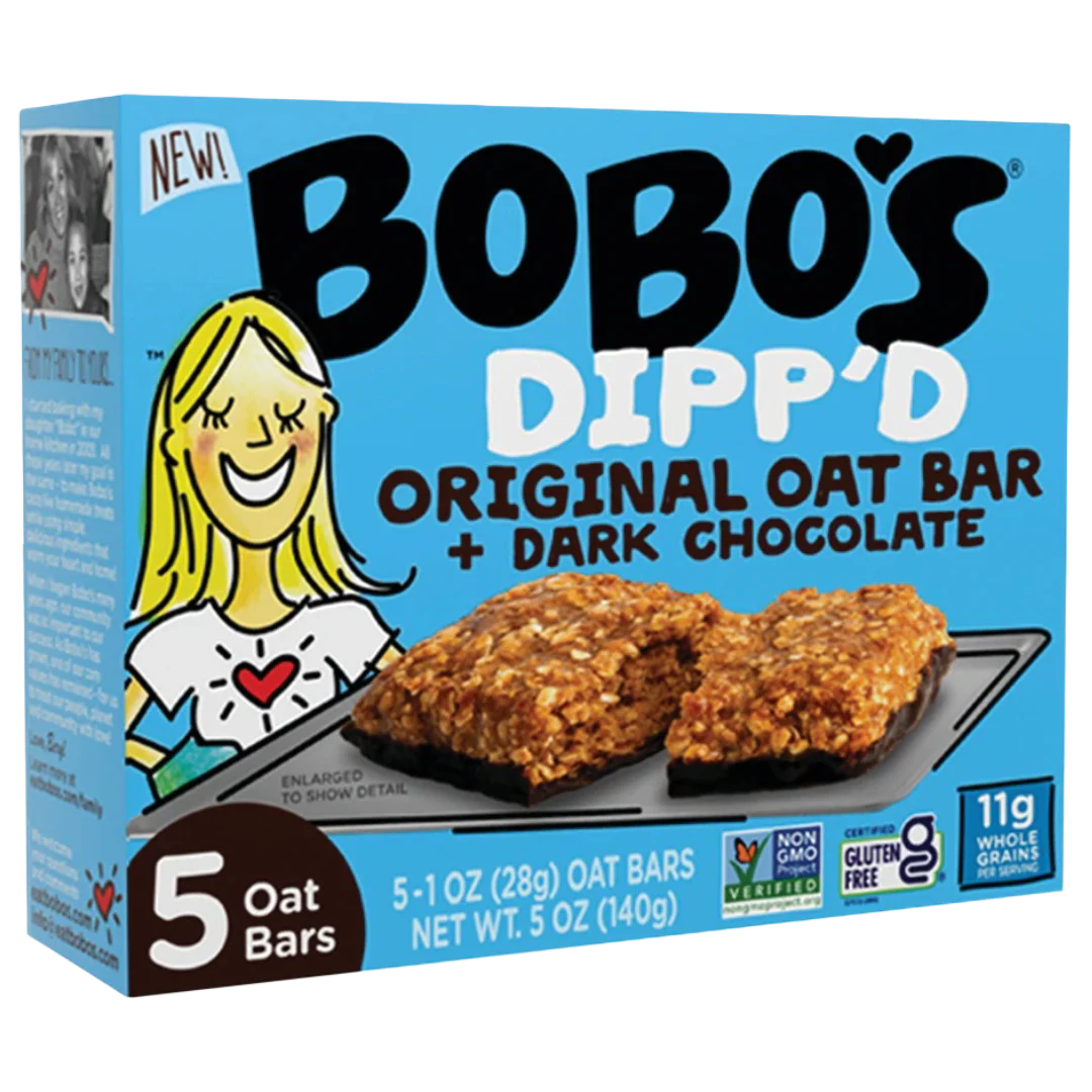 Dipp'd Original Oat Bars With Dark Chocolate (5 CT)