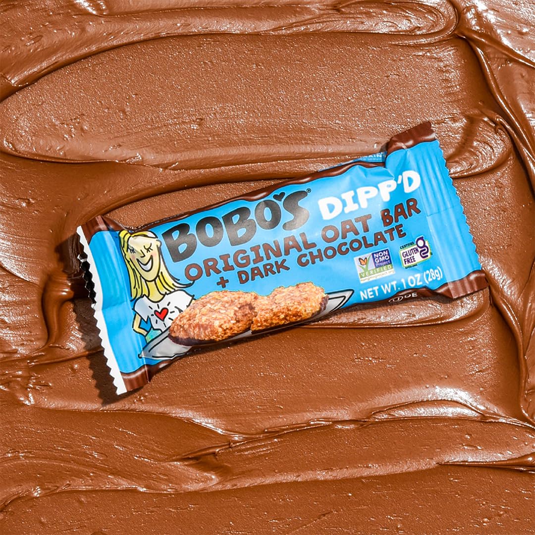 Dipp'd Original Oat Bars With Dark Chocolate (5 CT) - Image 4