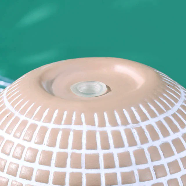 Disco Ceramic Planter - Small / Sand - Image 3