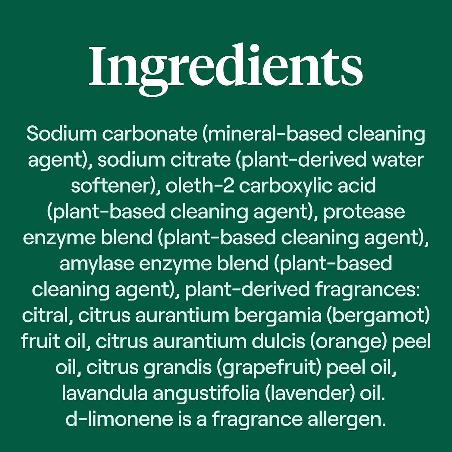 Dishwasher Detergent Booster - Fresh Citrus - Image 2