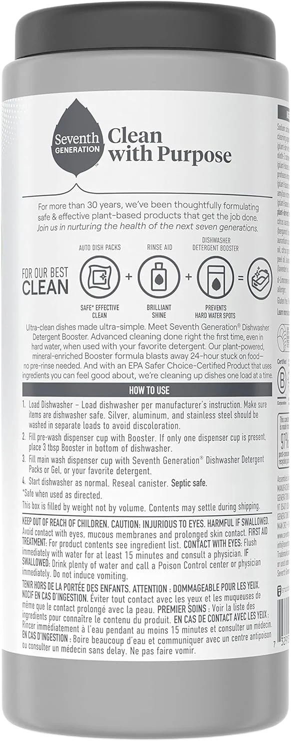 Dishwasher Detergent Booster - Fresh Citrus - Image 4