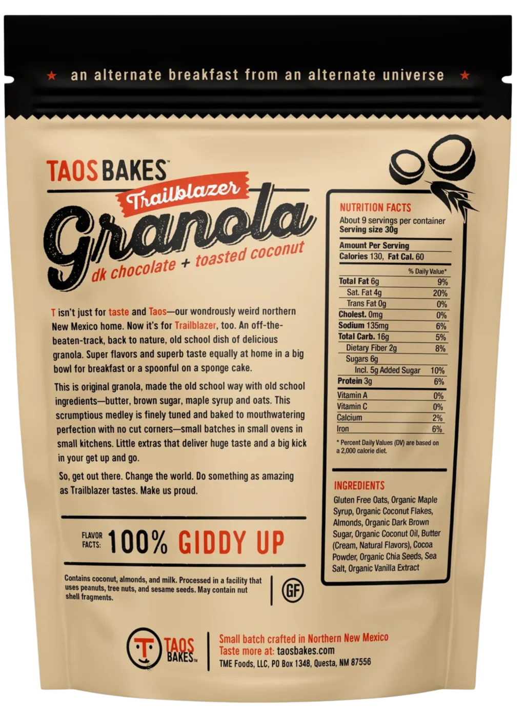 DK Chocolate & Toasted Coconut Granola - Image 3