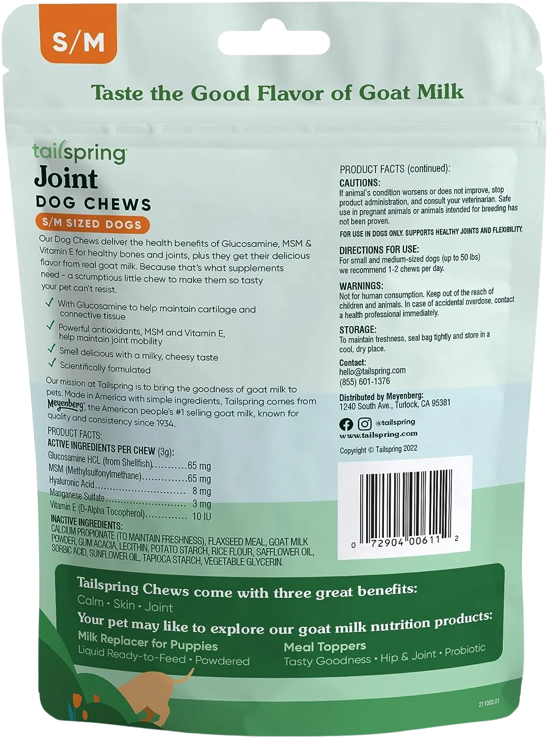 Dog Chews Joint SM/Med Breed - Image 2