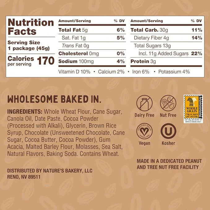 Double Chocolate Brownie Bar (6 Pack) - Image 4